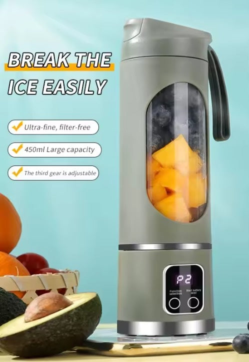 Portable Electric Blender for Smoothies and Shakes